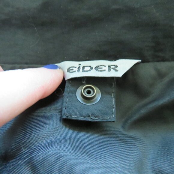 EIDER Gore-Tex Pure Technology Black Waterproof Hooded Outdoor Ski Jacket - Picture 15 of 16